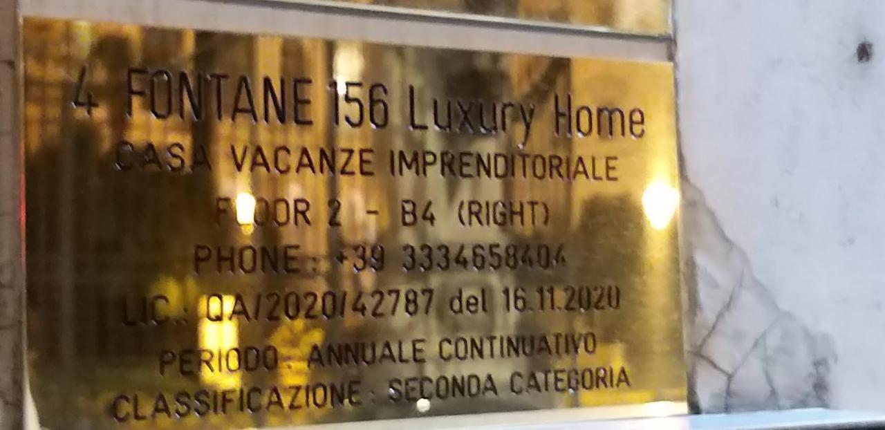 4 Fontane 156 Luxury Home Řím Exteriér fotografie
